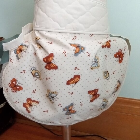 Butterfly Half Kitchen Wear Apron Baking Cooking Vintage Like New, Never Used - Picture 1 of 10
